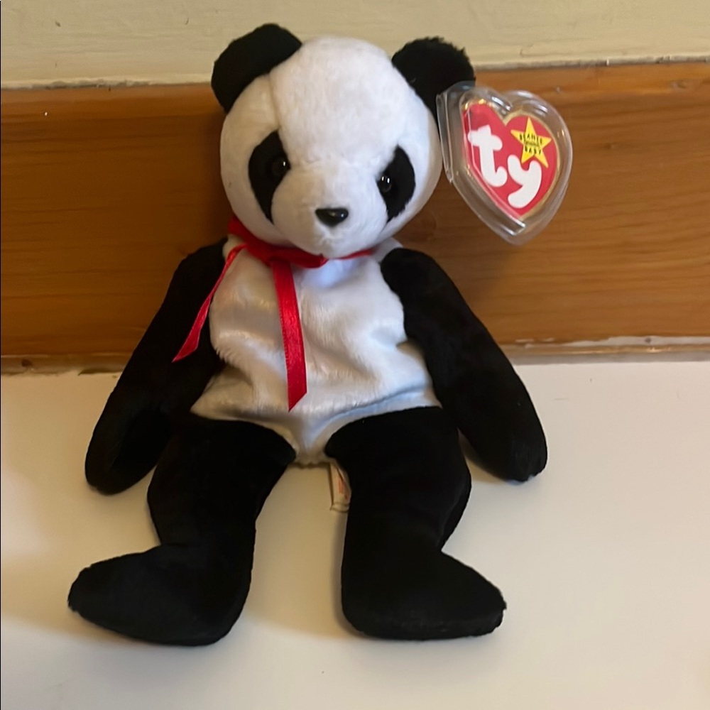 TY Beanie Baby Fortune Panda